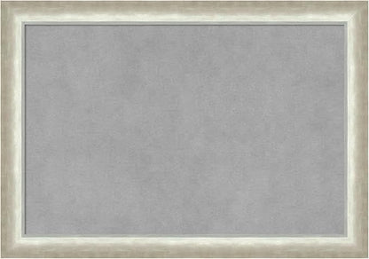 Amanti Art Silver Framed Magnetic Board 14x20 Small Vision Board by AmantiArt