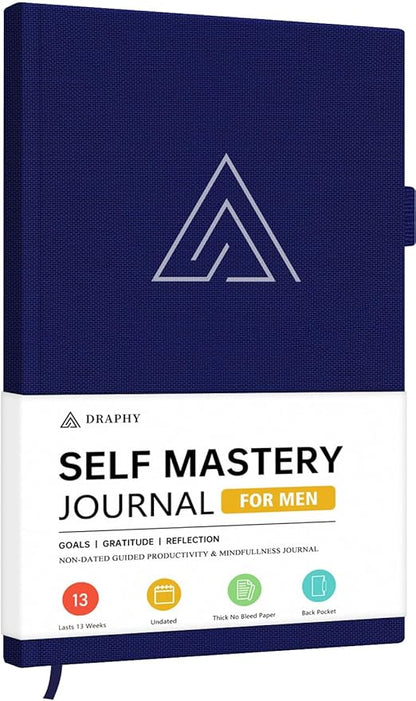Self-Mastery Journal for Men by Draphy