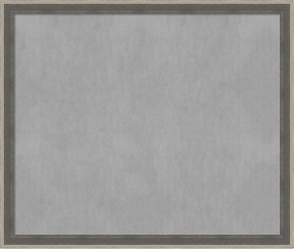 Amanti Art Grey Framed Magnetic Board 45x53 Oversize Vision Board by AmantiArt