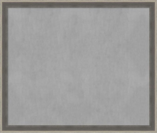 Amanti Art Grey Framed Magnetic Board 45x53 Oversize Vision Board by AmantiArt