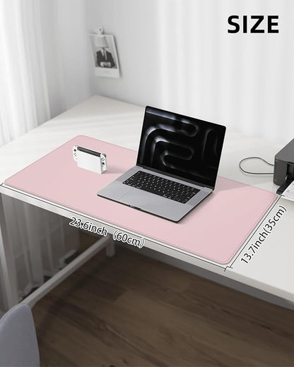 Non-Slip Desk Pad, Mouse Pad, Waterproof PVC Leather Desk Table Protector - Image 5
