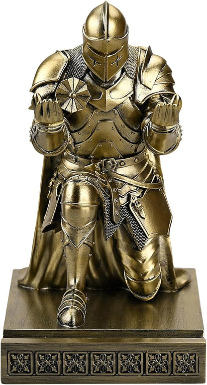 Amoysanli Medieval Armored Warrior Wearing Outerwear, Mobile Phone Stand Knight - Image 4