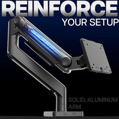 VIVO Heavy Duty Aluminum Ultrawide Monitor Tension Arm - Image 4