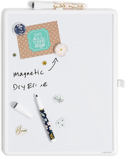 U Brands Contempo Magnetic Dry Erase Board White Board Kit, 11” x 14”, Fall - Image 6