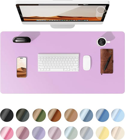 YSAGi Leather Desk Protector, Office Mat, Large Mouse Mat, Non-Slip PU Leather by YSAGi