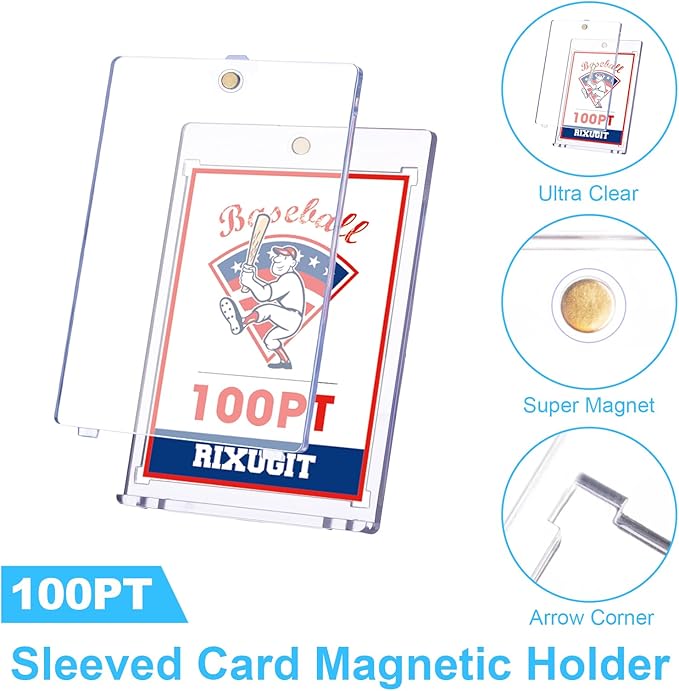 25-Pack Sleeved Card Magnetic Holders - Image 3