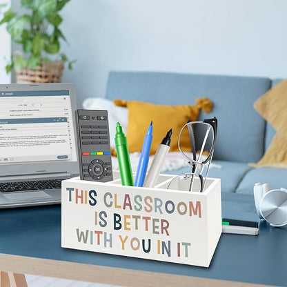 QZQE Boho Classroom Pen Pencil Holder Organizer - Image 3