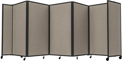 Versare Room Divider 360 Portable Wall Partition | Folding Panels | Large by VERSARE