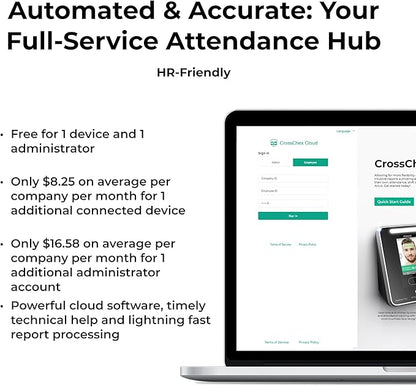 ANVIZ Time Clocks for Employees Small Business - Image 4