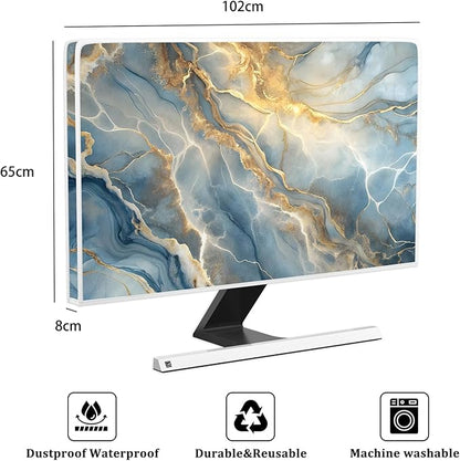 Baocicco Gold Blue Waterproof Screen TV Cover 40, 43 Inch Modern Full Body - Image 2