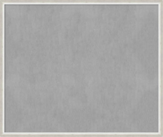 Amanti Art Silver Framed Magnetic Board 42x50 Oversize Vision Board by AmantiArt