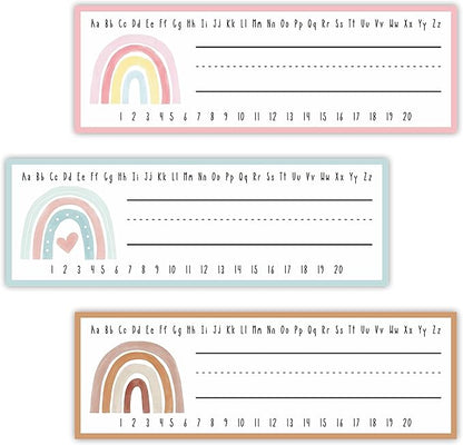 30 Name Tags Labels by YKYENR