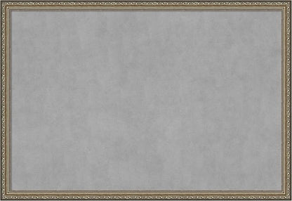 Amanti Art Silver Framed Magnetic Board 26x38 Large Vision Board by AmantiArt