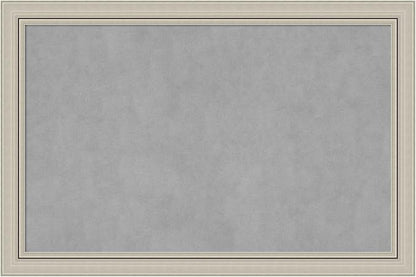 Amanti Art Silver Framed Magnetic Board 24x36 Large Vision Board by AmantiArt