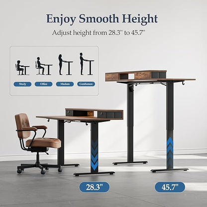 Klicelor 63 Inch Electric Standing Desk - Image 5