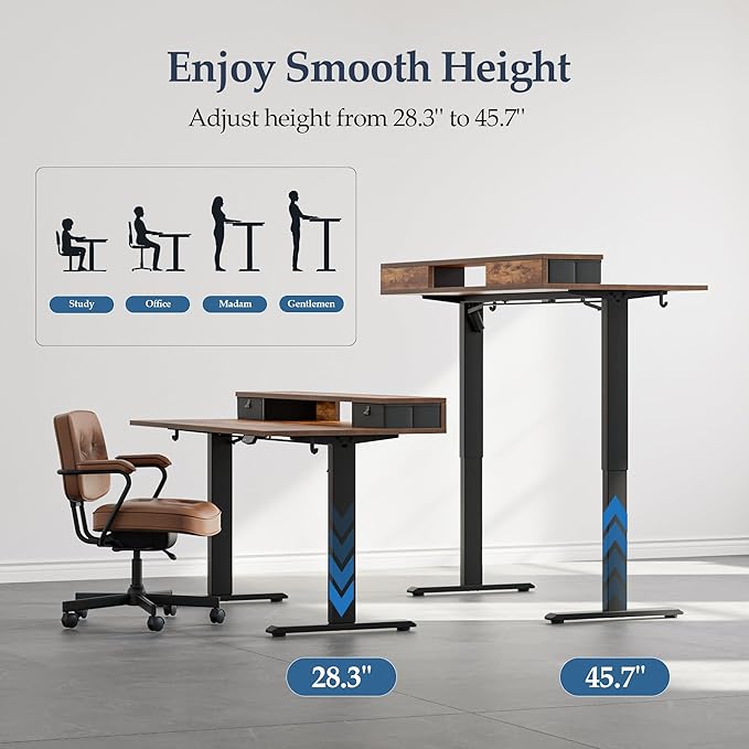 Klicelor 48 Inch Electric Standing Desk - Image 5