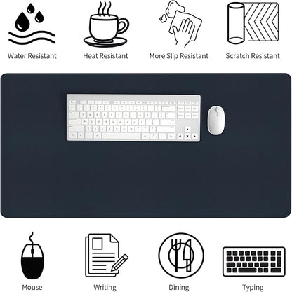 Bloss Dark Blue Desk Mat, Desk Matt - Image 3