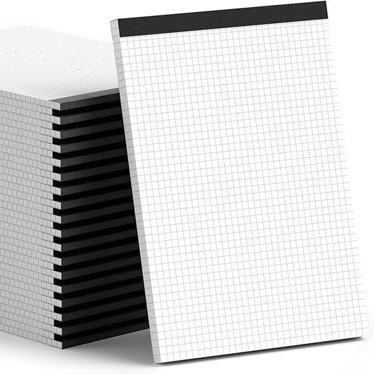 Zaviko Graph Paper Notebook 8.5 x 11, 36 Pack Grid Paper Notebook, 8-1/2" x 11" by Home