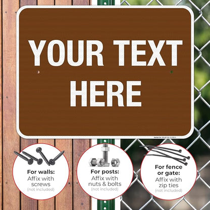 Custom Sign, Personalized Metal Signs, Customize - Image 4