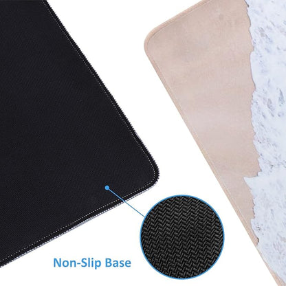 iCasso Extended Gaming Mouse Pad, Large Non-Slip Rubber Base Mousepad - Image 3
