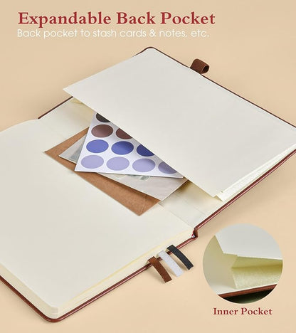 PAIBAS Dotted Journal Notebook for Women Men, 160 Pages Dot Grid Journals for - Image 6