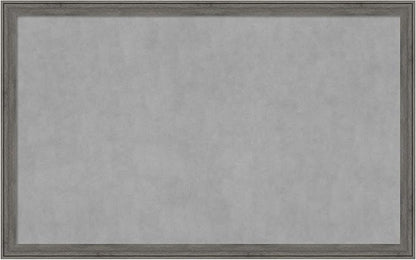 Amanti Art Grey Framed Magnetic Board 27x43 Large Vision Board by AmantiArt