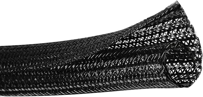 10ft - 1/4 inch Cord Protector Wire Loom Tubing Cable Sleeve Split Sleeve by Unknown