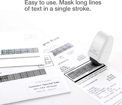 Guard Your ID Identity Protection Stamp Roller, Deluxe Multi-Color 4-Pack - Image 3