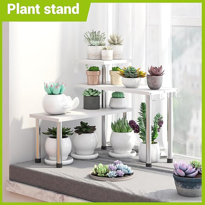 BMOSU Kitchen Corner Shelf Countertop Organizer - Image 5