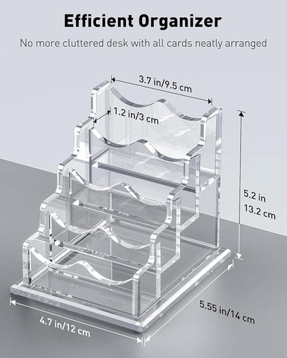 Uniclife Acrylic Business Card Holder - Image 7