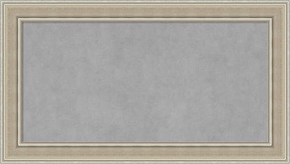 Amanti Art Silver Framed Magnetic Board 16x28 Small Vision Board by AmantiArt