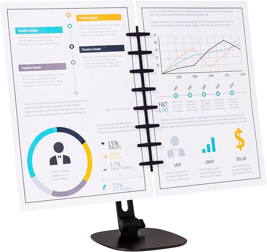 Note Tower Desktop Titan Document Holder by NoteTower