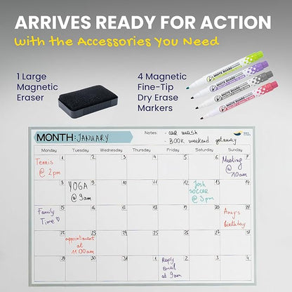 Monthly Magnetic Calendar for Refrigerator - Image 5