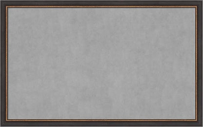 Amanti Art Black Framed Magnetic Board 27x43 Large Vision Board by AmantiArt