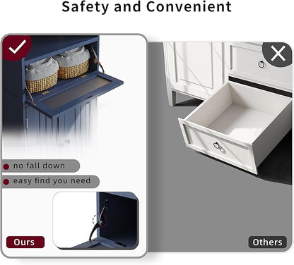 ChooChoo Bathroom Floor Storage Cabinet - Image 4