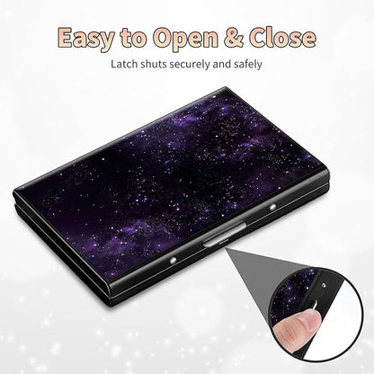 BWEGRHE Slim Credit Card Holder, Aluminum Minimalist Hard Case Pocket-Sized - Image 6