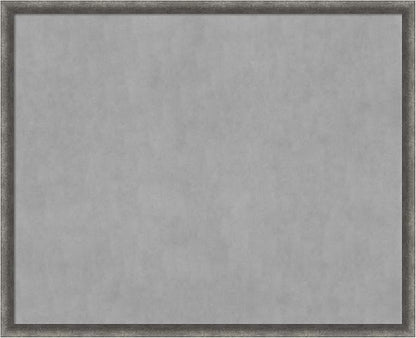 Amanti Art Grey Framed Magnetic Board 34x42 X-Large Vision Board by AmantiArt