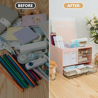 QIYVLOS Multi-Functional Desk Organizer - Image 3