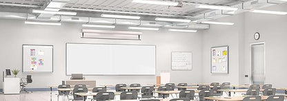 Ghent M1 Porcelain Magnetic Whiteboard, Aluminum Frame - Image 4