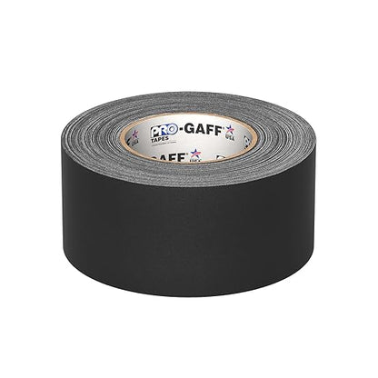 3" Pro Gaff Gaffers Tape 55 yards length black matte. Premium Heavy-Duty - Image 3