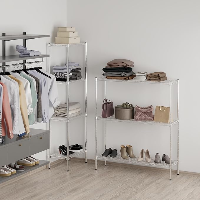 Regal Altair 14" Deep x 48" Wide x 54" Height Wire Shelving Kit | 3-Tier | NSF - Image 6