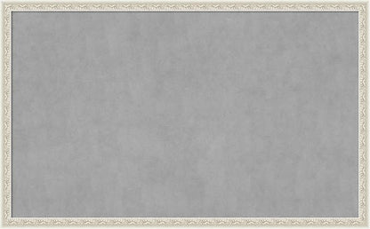 Amanti Art Silver Framed Magnetic Board 26x42 Large Vision Board by AmantiArt