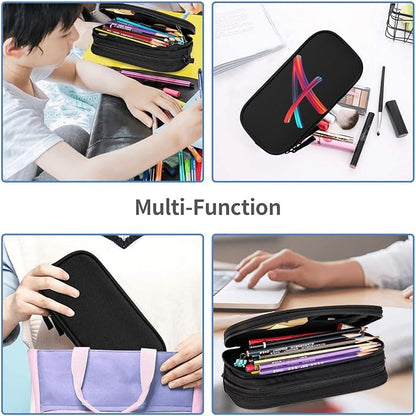 Pazacon Cute Initial Pencil Case - Image 6