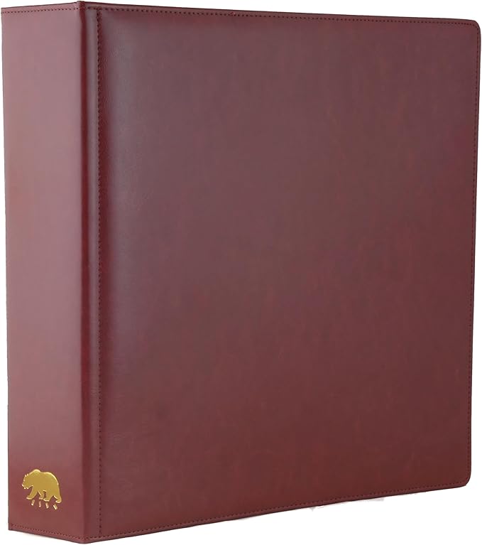 Ursae Minoris Estate Library Deluxe 4 Q-Ring Large Format Binder - Image 5