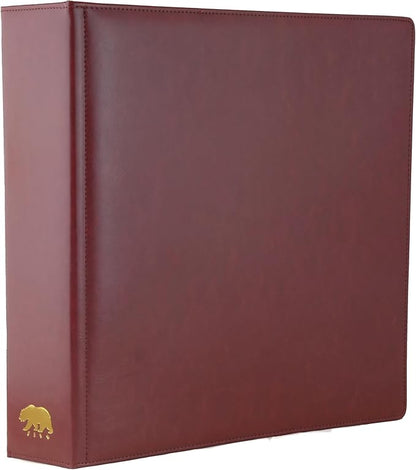 Ursae Minoris Estate Library Deluxe 4 Q-Ring Large Format Binder - Image 5