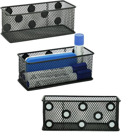 Neudeco Magnetic Locker Organizer and Accessories，Wire Mesh Magnetic Storage - Image 3