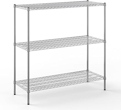 Regal Altair 21" Deep x 54" Wide x 54" Height Wire Shelving Kit | 3-Tier | NSF by Regal+Altair