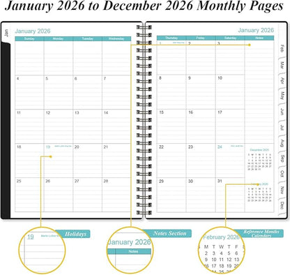 2026 Planner - Planner 2026 from January 2026 - December 2026, Weekly & Monthly - Image 4