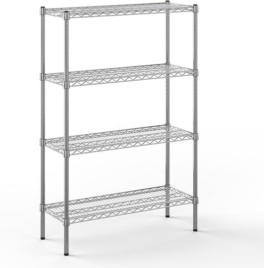 Regal Altair 14" Deep x 36" Wide x 54" Height Wire Shelving Kit | 4-Tier | NSF by Regal+Altair