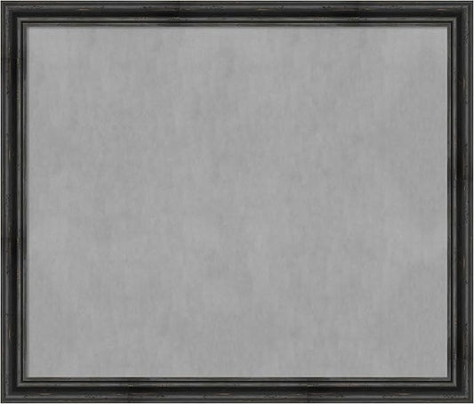 Amanti Art Black Framed Magnetic Board 45x53 Oversize Vision Board by AmantiArt